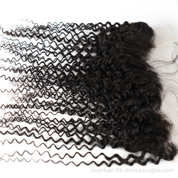 Cuticle Aligned Hair 4x4 5x5 Top Quality Invisible Thin For Black Women 613 hd Transparent Swiss Lace Closure Frontal 13x4